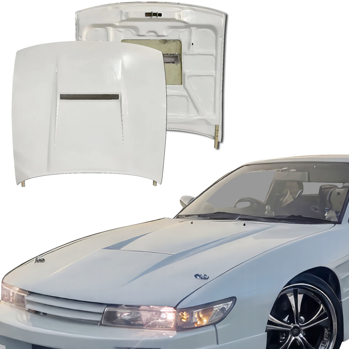 All kind of body kits for Nissan Silvia 1989. Exterior/Hoods 