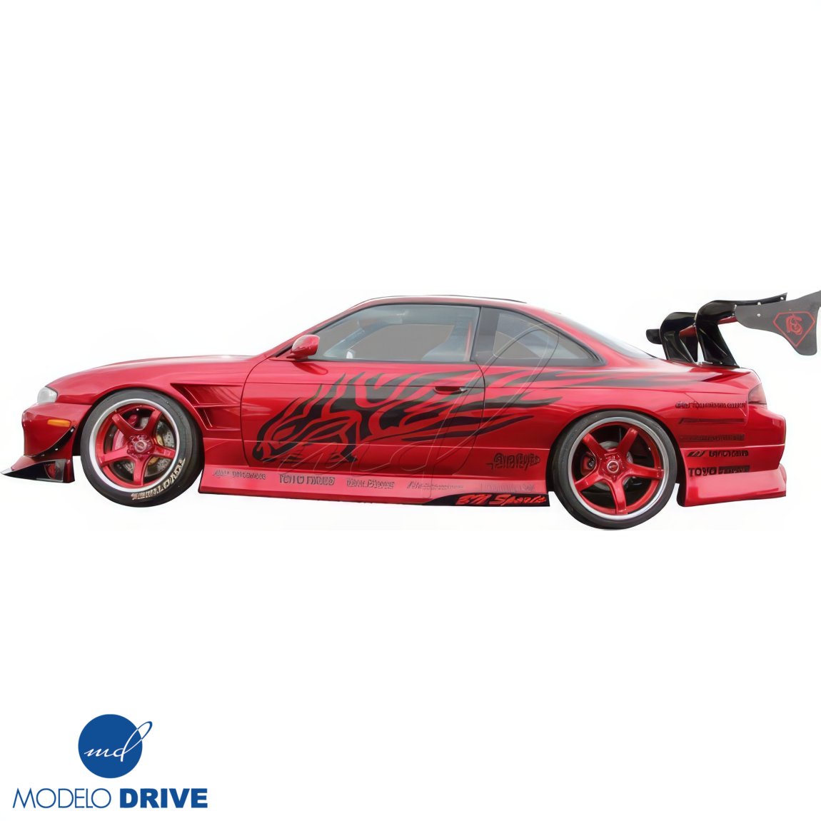 All kind of body kits for Nissan 240SX 1995. Exterior/Fenders 