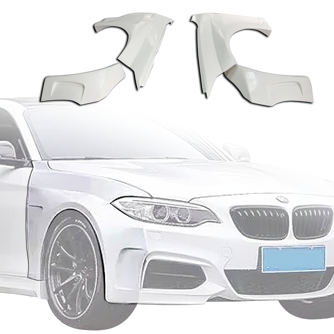 All kind of body kits for BMW 2-Series 2014. Exterior/Fenders 