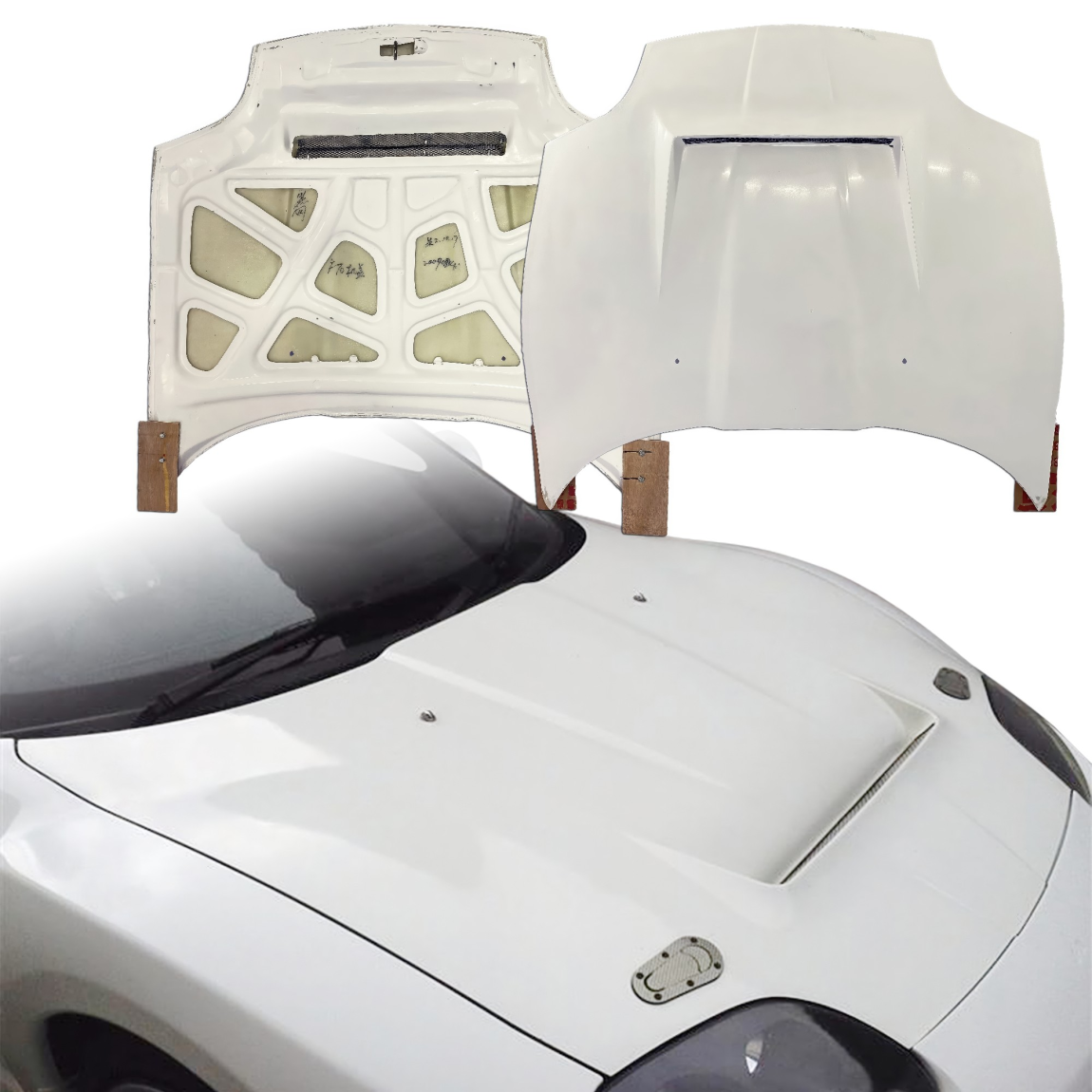 All kind of body kits for Mitsubishi FTO 1994. Exterior/Hoods 