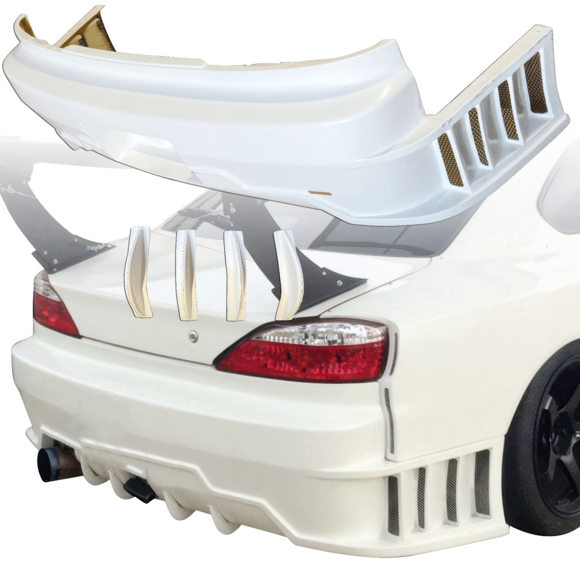 All kind of body kits for Nissan Silvia 1999. Exterior/Rear Bumpers or Lips 