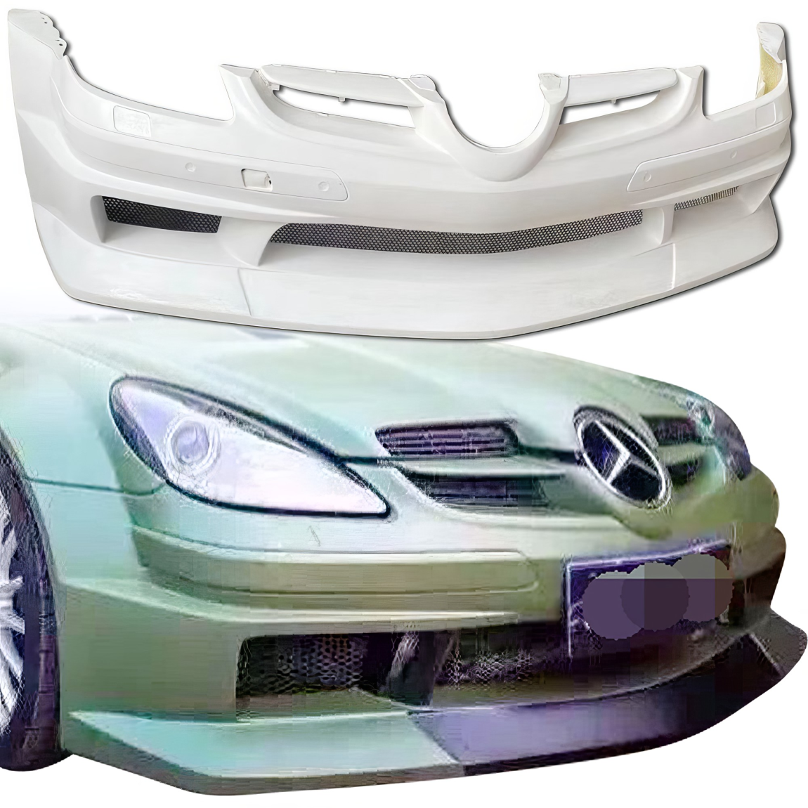 All kind of body kits for Mercedes-Benz SLK-Class 2005. Exterior/Front Bumpers or Lips 