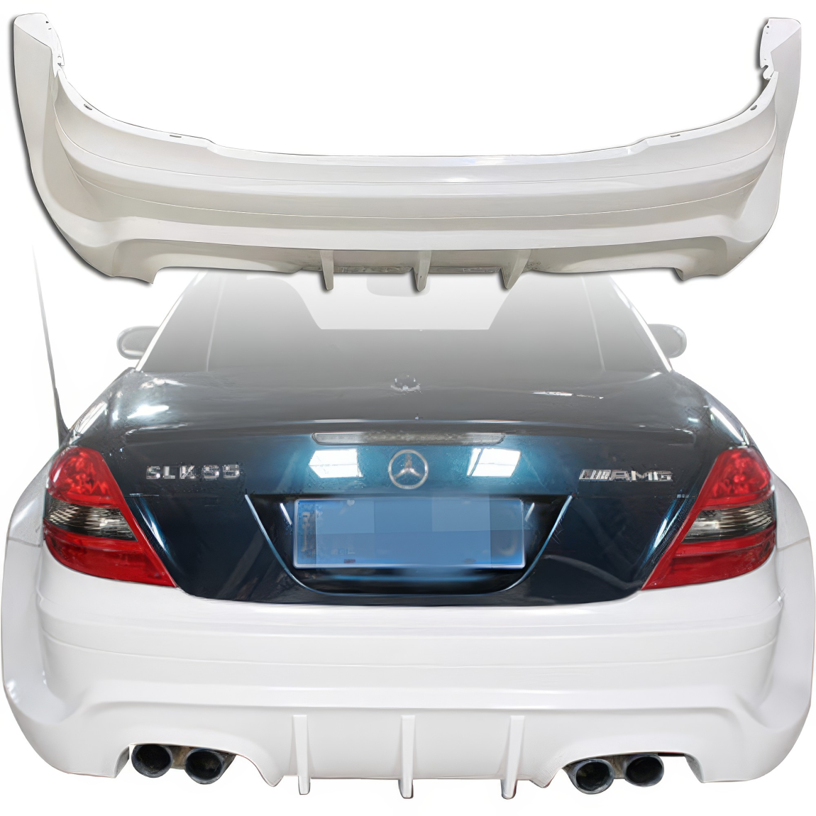 All kind of body kits for Mercedes-Benz SLK-Class 2005. Exterior/Rear Bumpers or Lips 