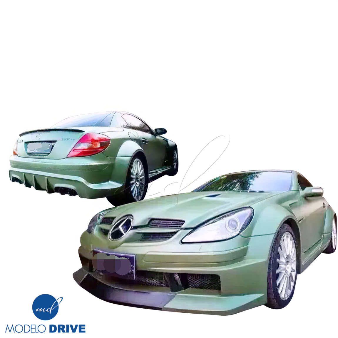 All kind of body kits for Mercedes-Benz SLK-Class 2005. Exterior/Complete Body Kits 