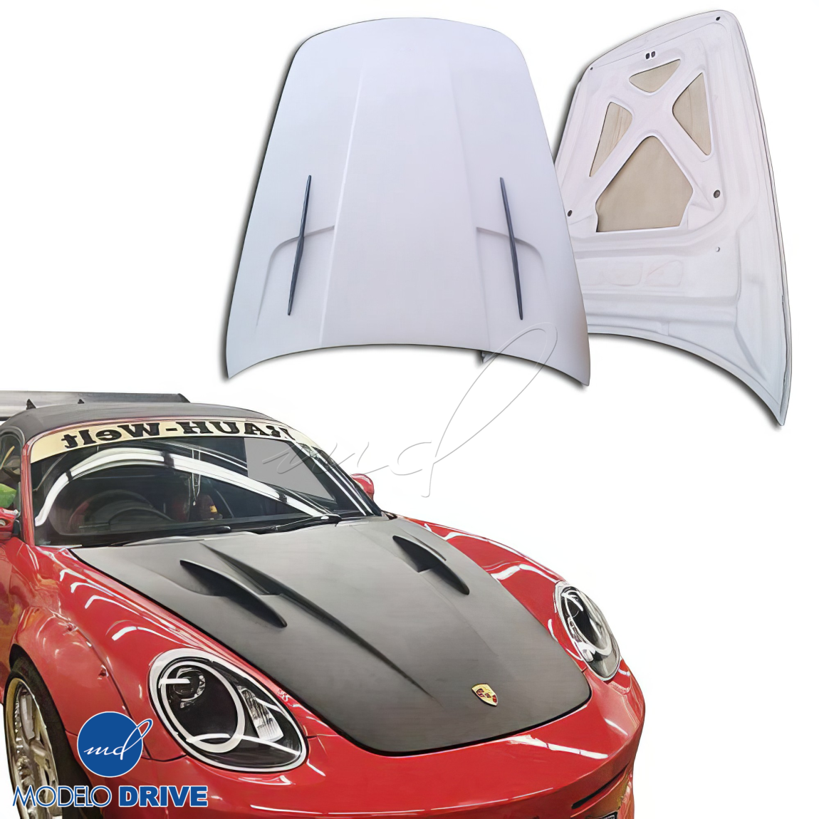 All kind of body kits for Porsche Boxster 2005. Exterior/Hoods 