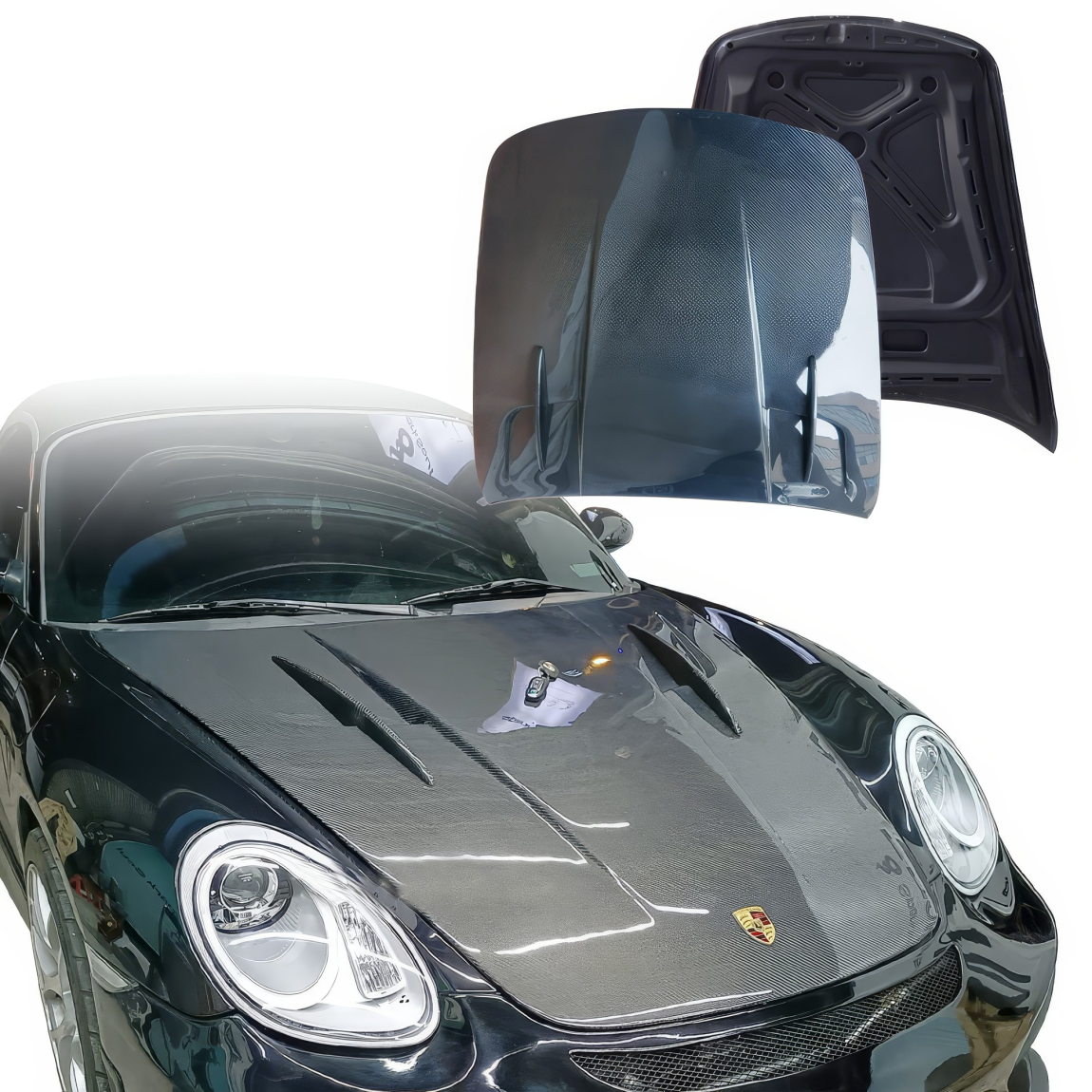 All kind of body kits for Porsche Boxster 2005. Exterior/Hoods 