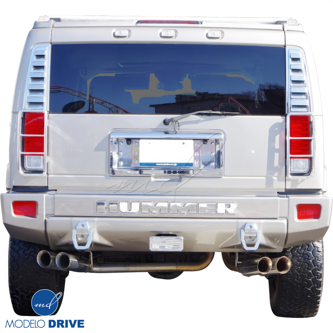 All kind of body kits for Hummer H2 2003. Exterior/Rear Bumpers or Lips 