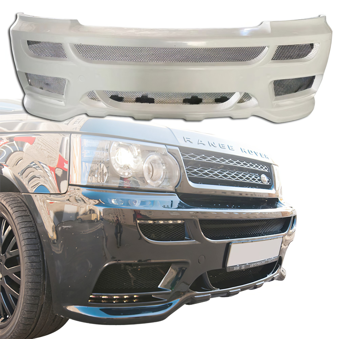 All kind of body kits for Land Rover Range Rover Sport 2010. Exterior/Front Bumpers or Lips 