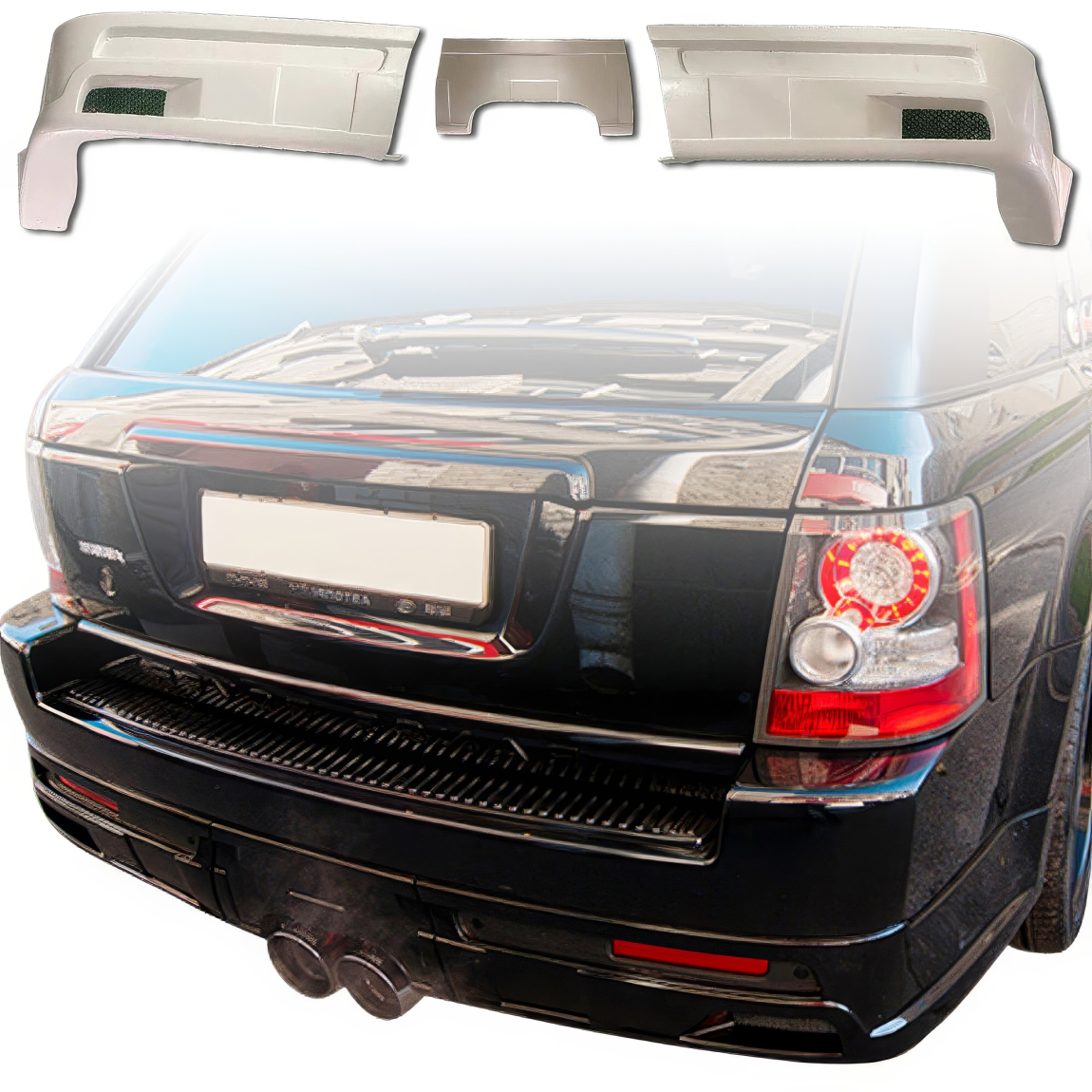 All kind of body kits for Land Rover Range Rover Sport 2010. Exterior/Rear Bumpers or Lips 