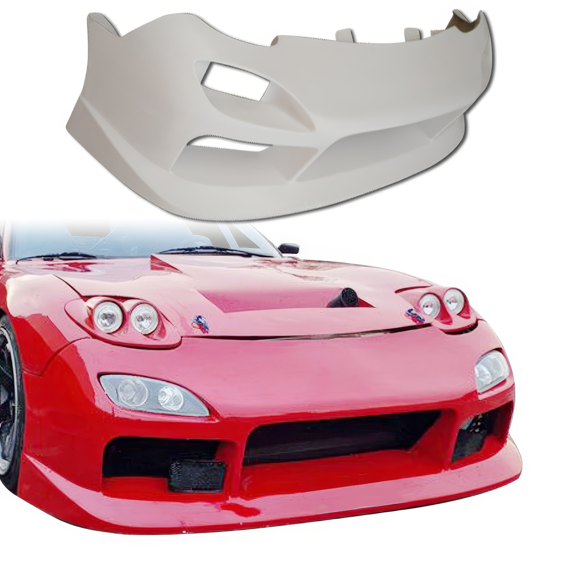 All kind of body kits for Mazda RX-7 1993. Exterior/Front Bumpers or Lips 