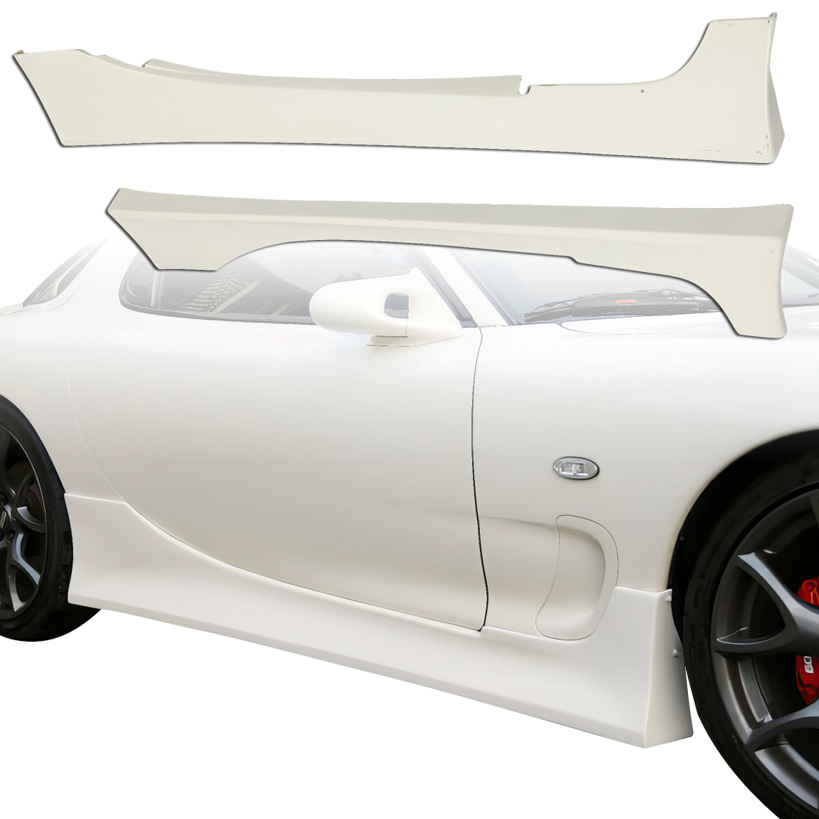 All kind of body kits for Mazda RX-7 1993. Exterior/Side Skirts 