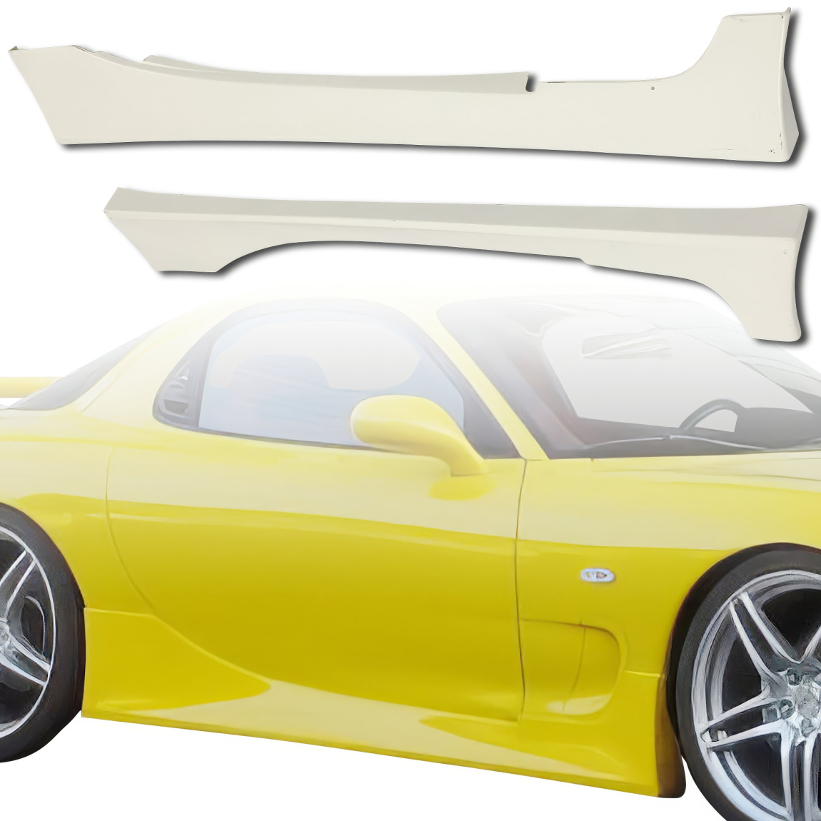 All kind of body kits for Mazda RX-7 1993. Exterior/Side Skirts 