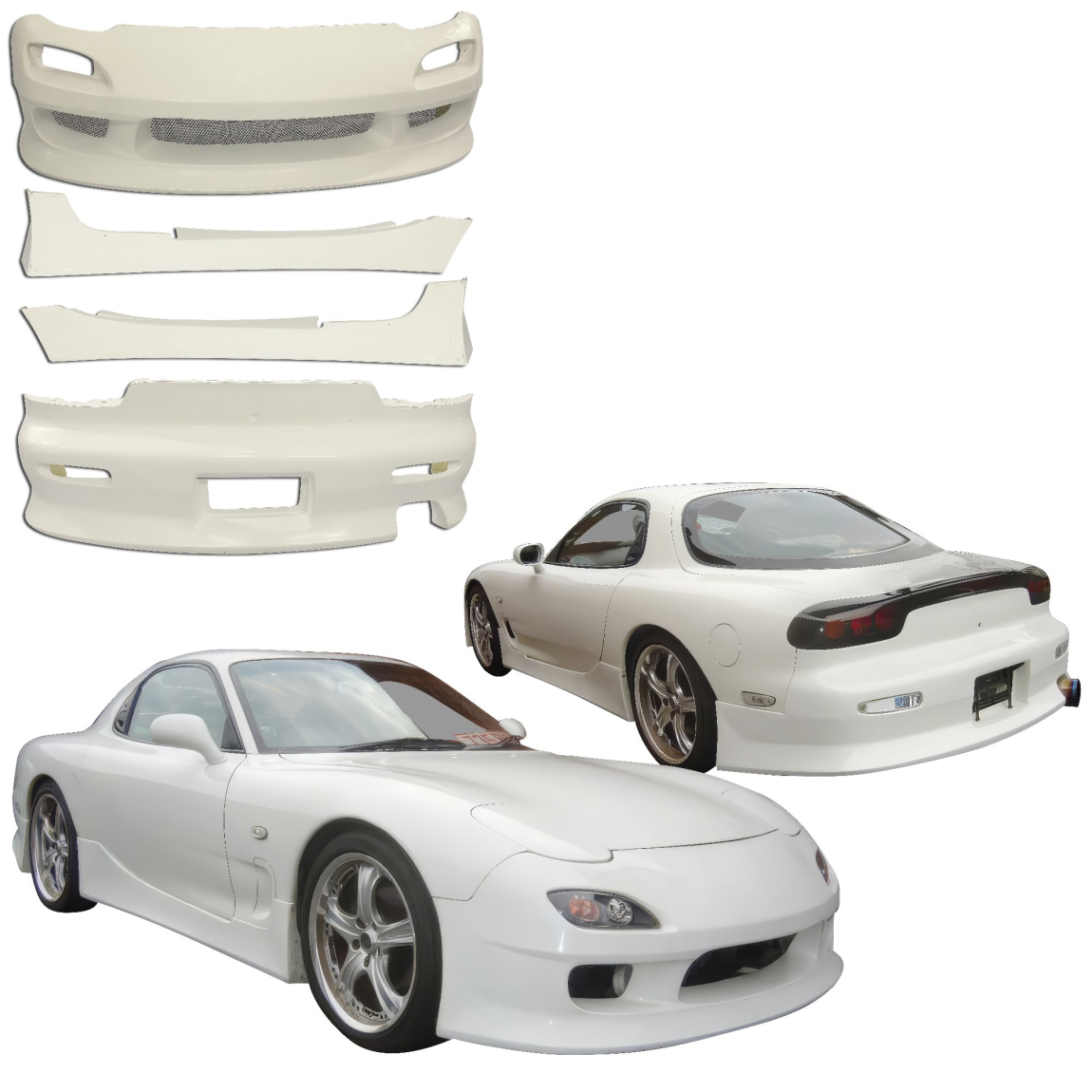 All kind of body kits for Mazda RX-7 1993. Exterior/Complete Body Kits 