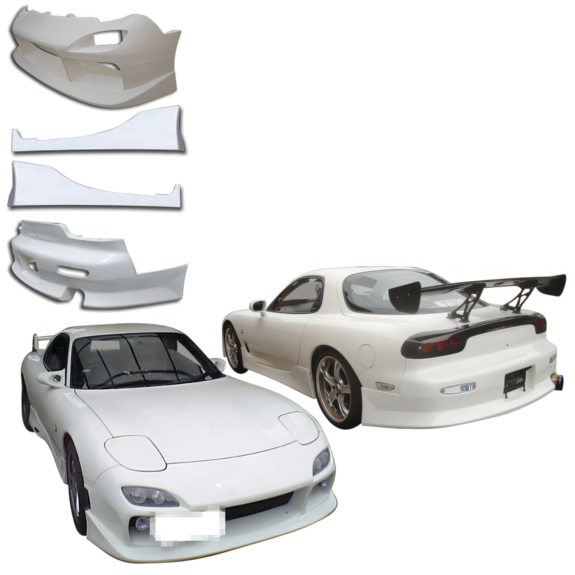 All kind of body kits for Mazda RX-7 1993. Exterior/Complete Body Kits 