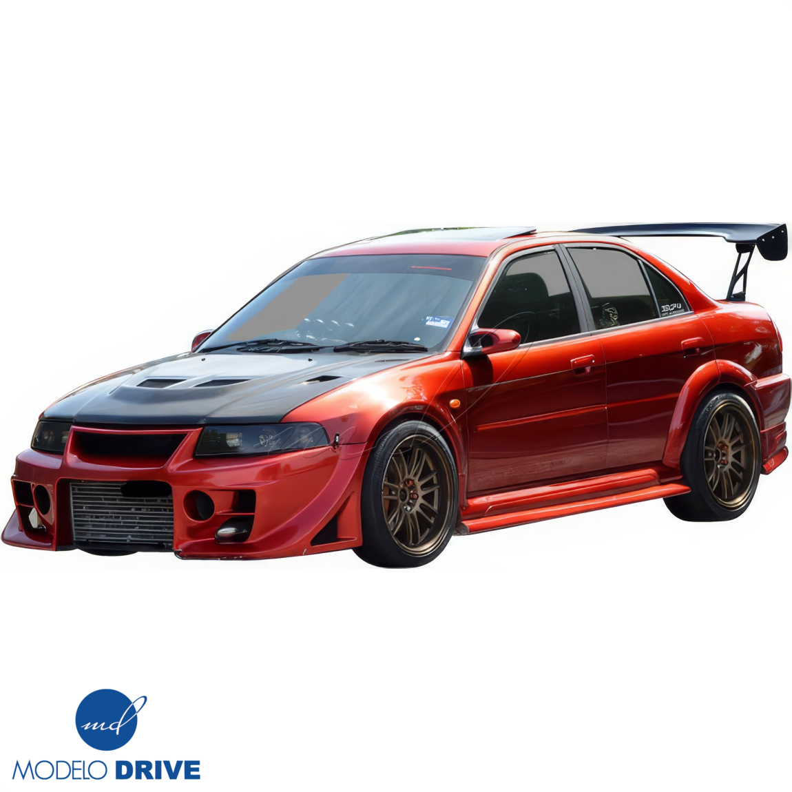 All kind of body kits for Mitsubishi Evolution 1998. Exterior/Hoods 