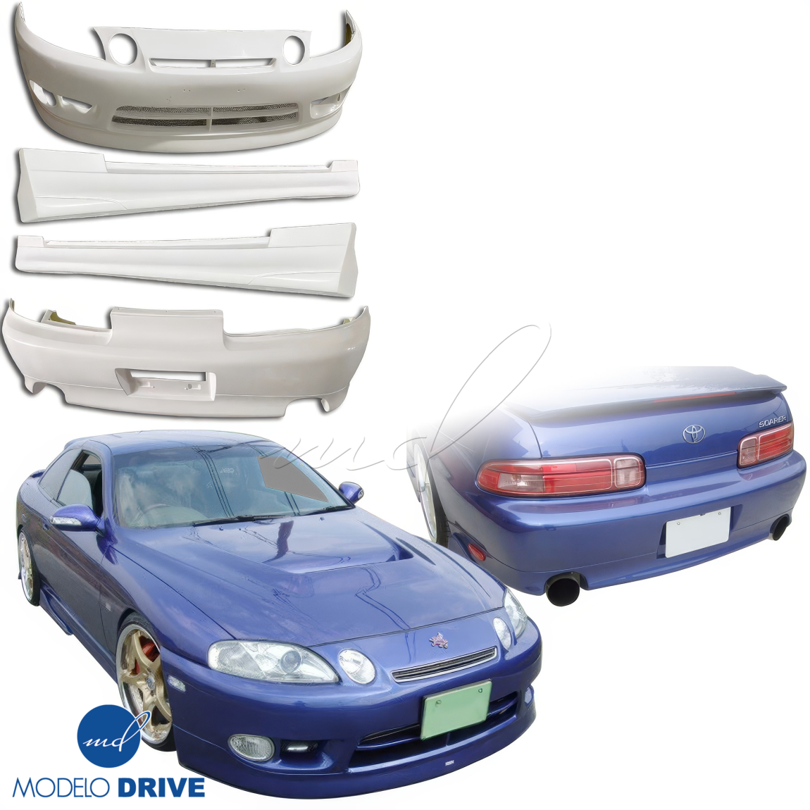 All kind of body kits for Lexus SC300 1992. Exterior/Complete Body Kits 