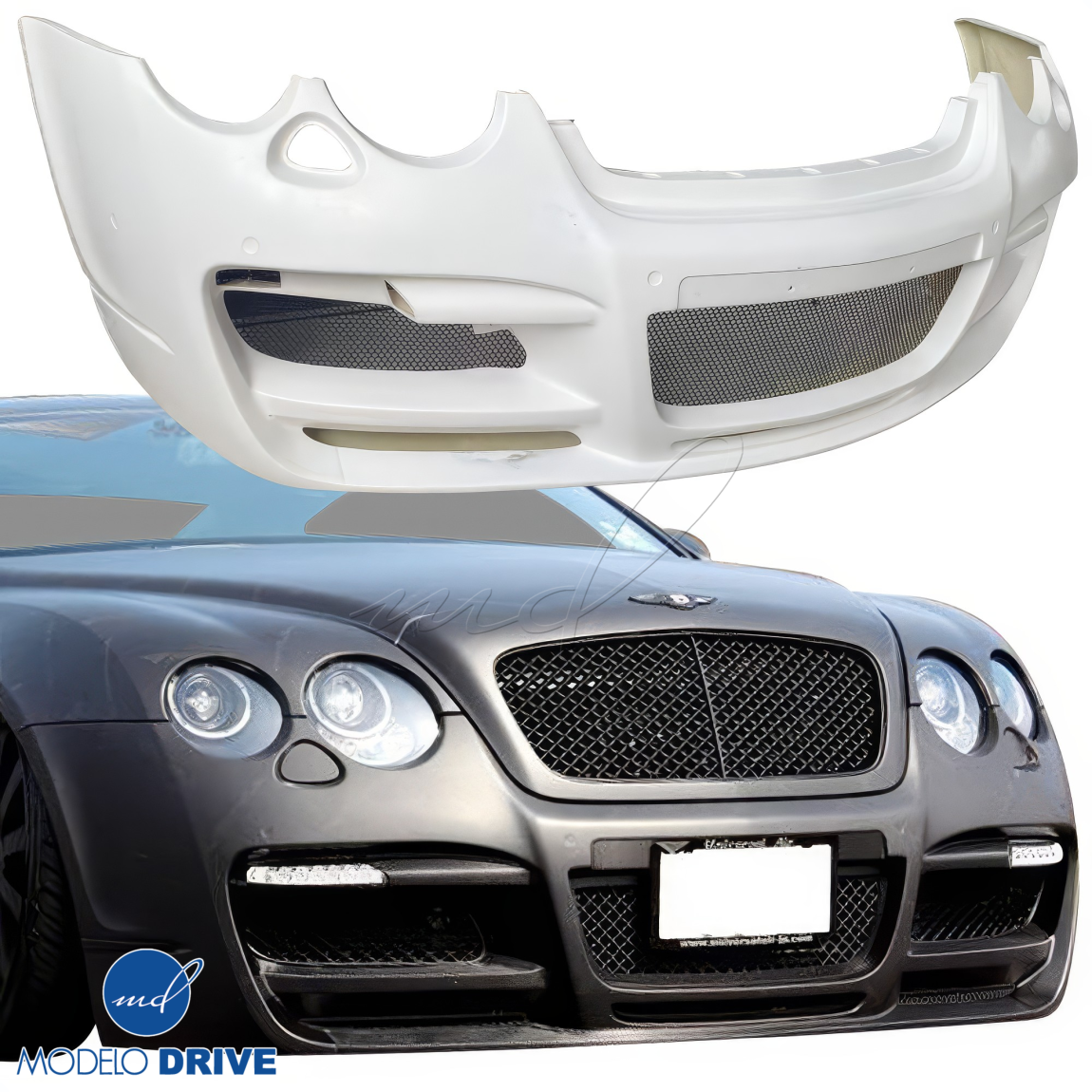 All kind of body kits for Bentley Continental 2003. Exterior/Front Bumpers or Lips 