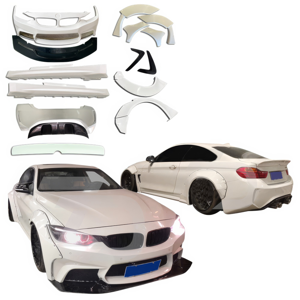 All kind of body kits for BMW 4-Series 2014. Exterior/Complete Body Kits 