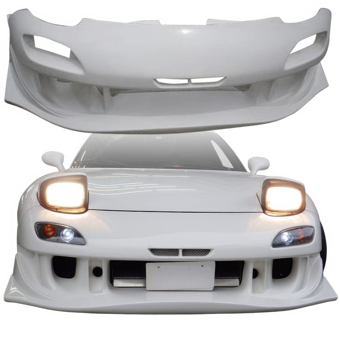 All kind of body kits for Mazda RX-7 1993. Exterior/Front Bumpers or Lips 