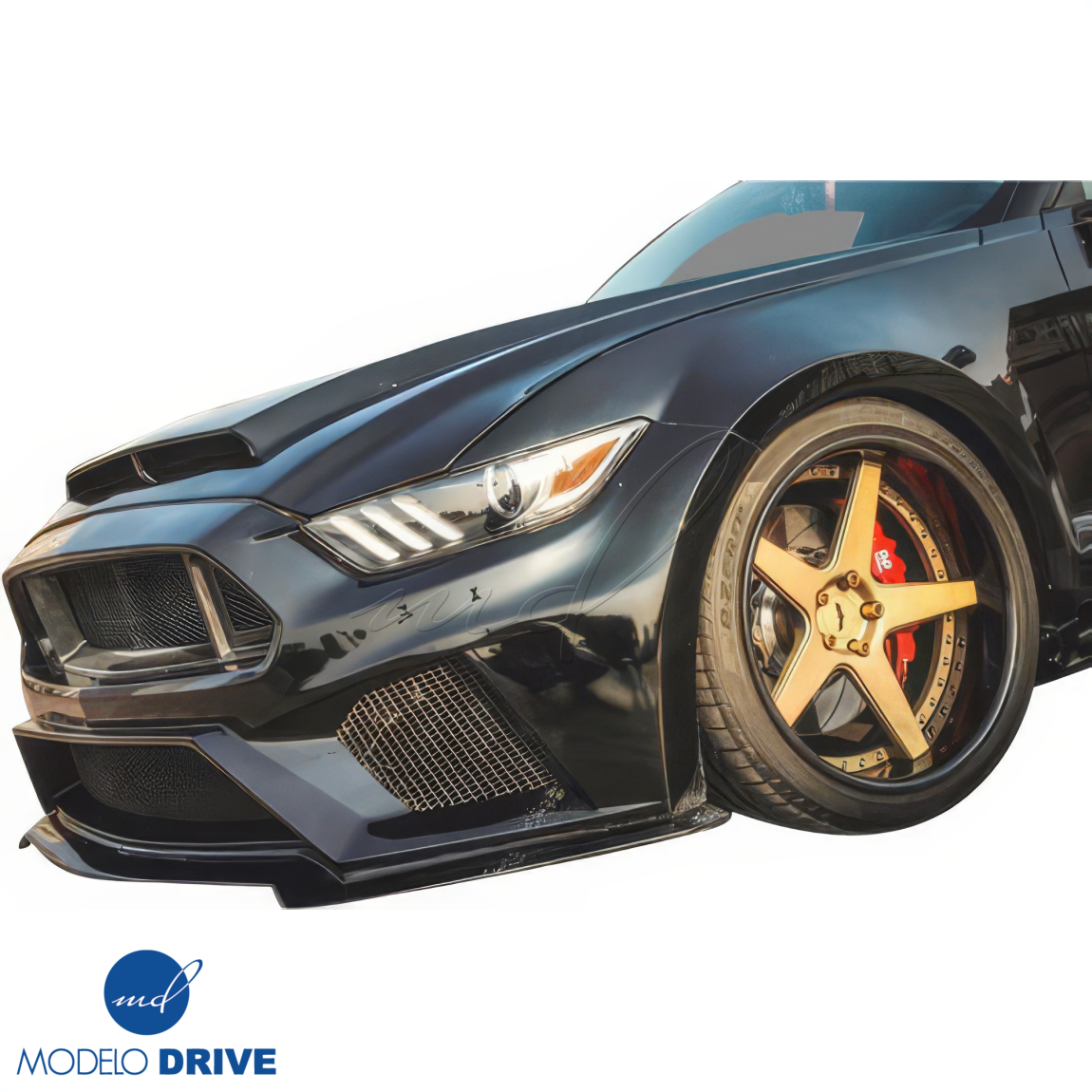 All kind of body kits for Ford Mustang 2015. Exterior/Front Bumpers or Lips 