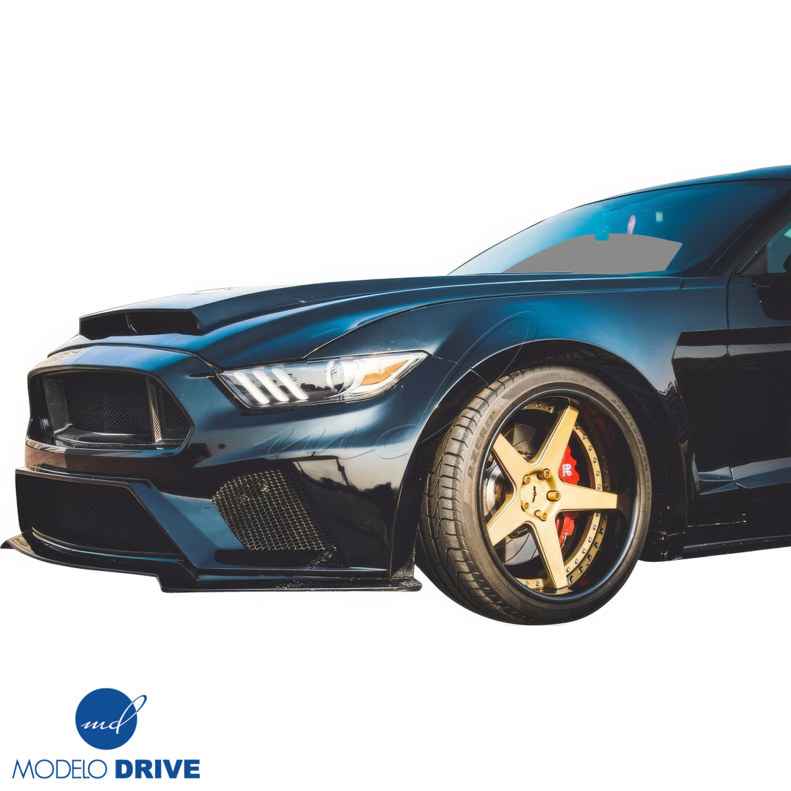 All kind of body kits for Ford Mustang 2015. Exterior/Front Bumpers or Lips 