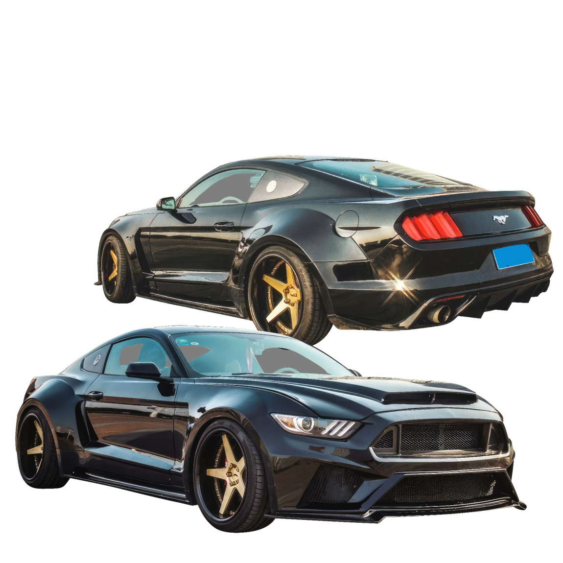 All kind of body kits for Ford Mustang 2015. Exterior/Complete Body Kits 