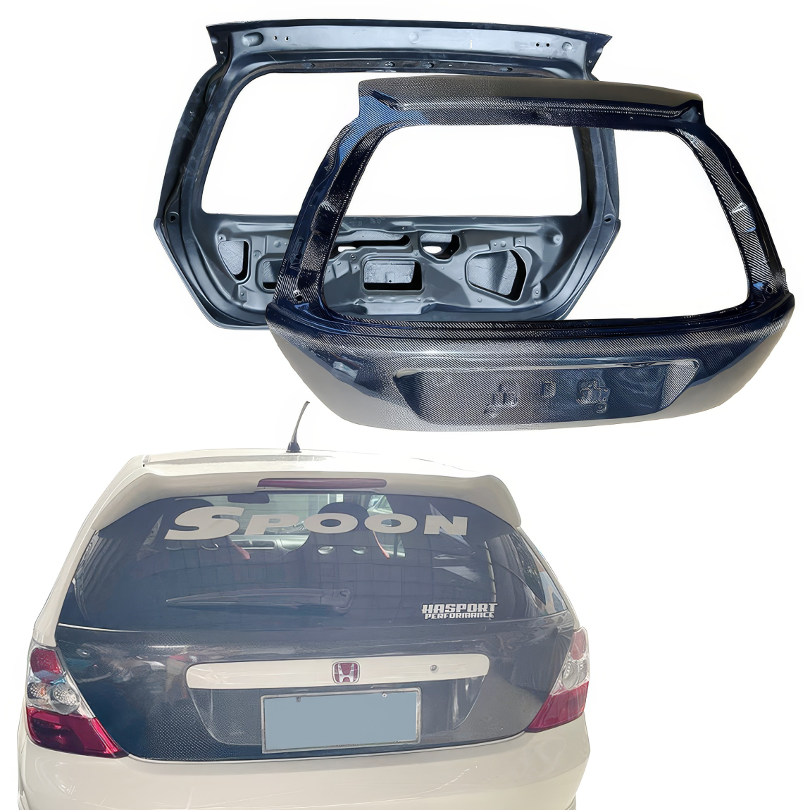 All kind of body kits for Honda Civic 2002. Exterior/Trunks 