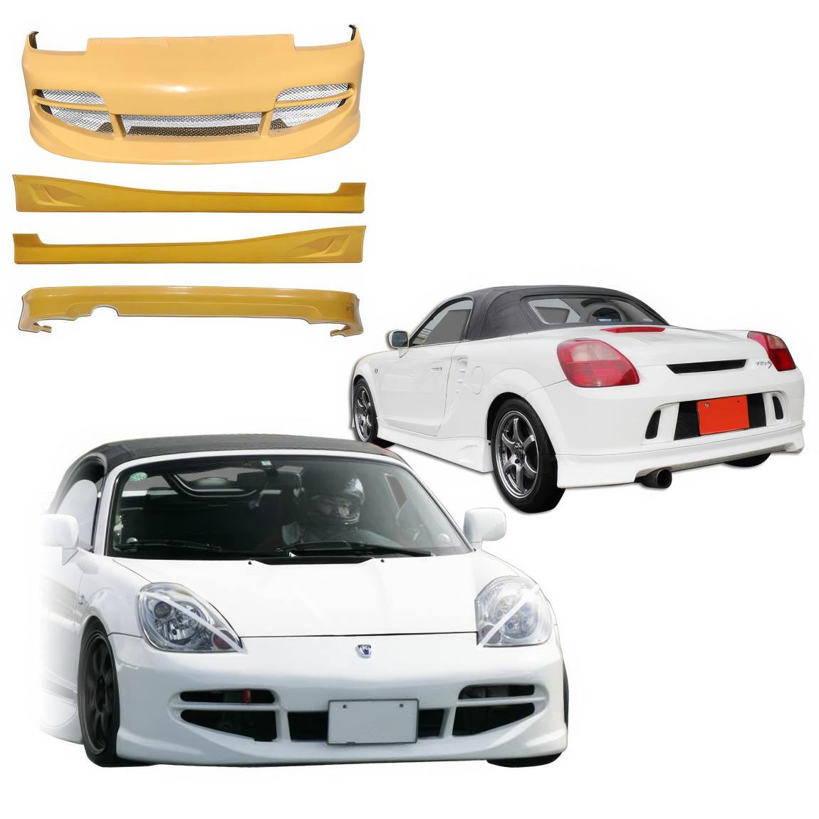 All kind of body kits for Toyota MR2 2000. Exterior/Complete Body Kits 