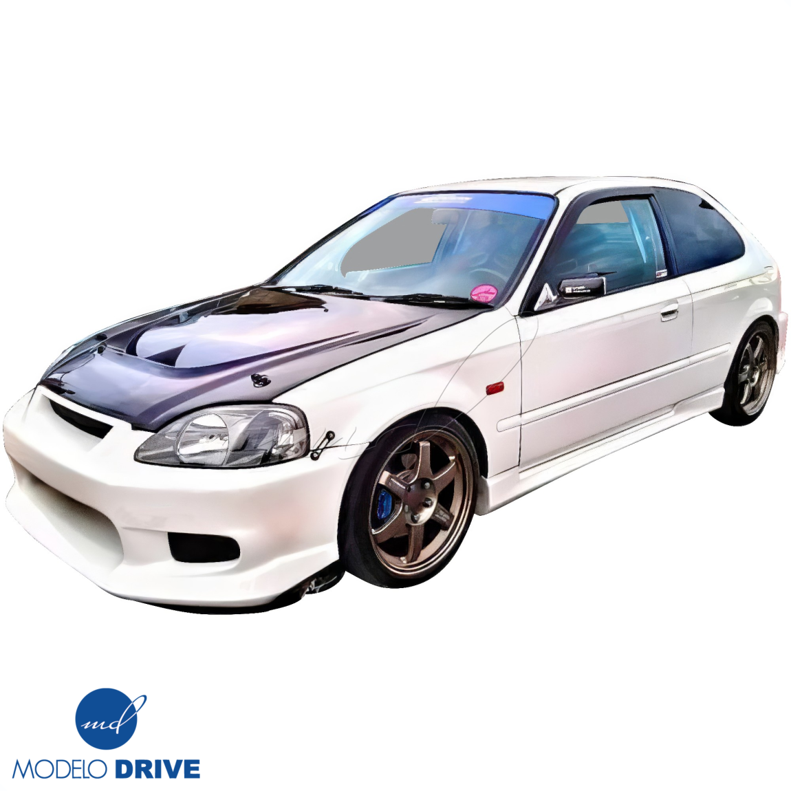 All kind of body kits for Honda Civic 1996. Exterior/Hoods 