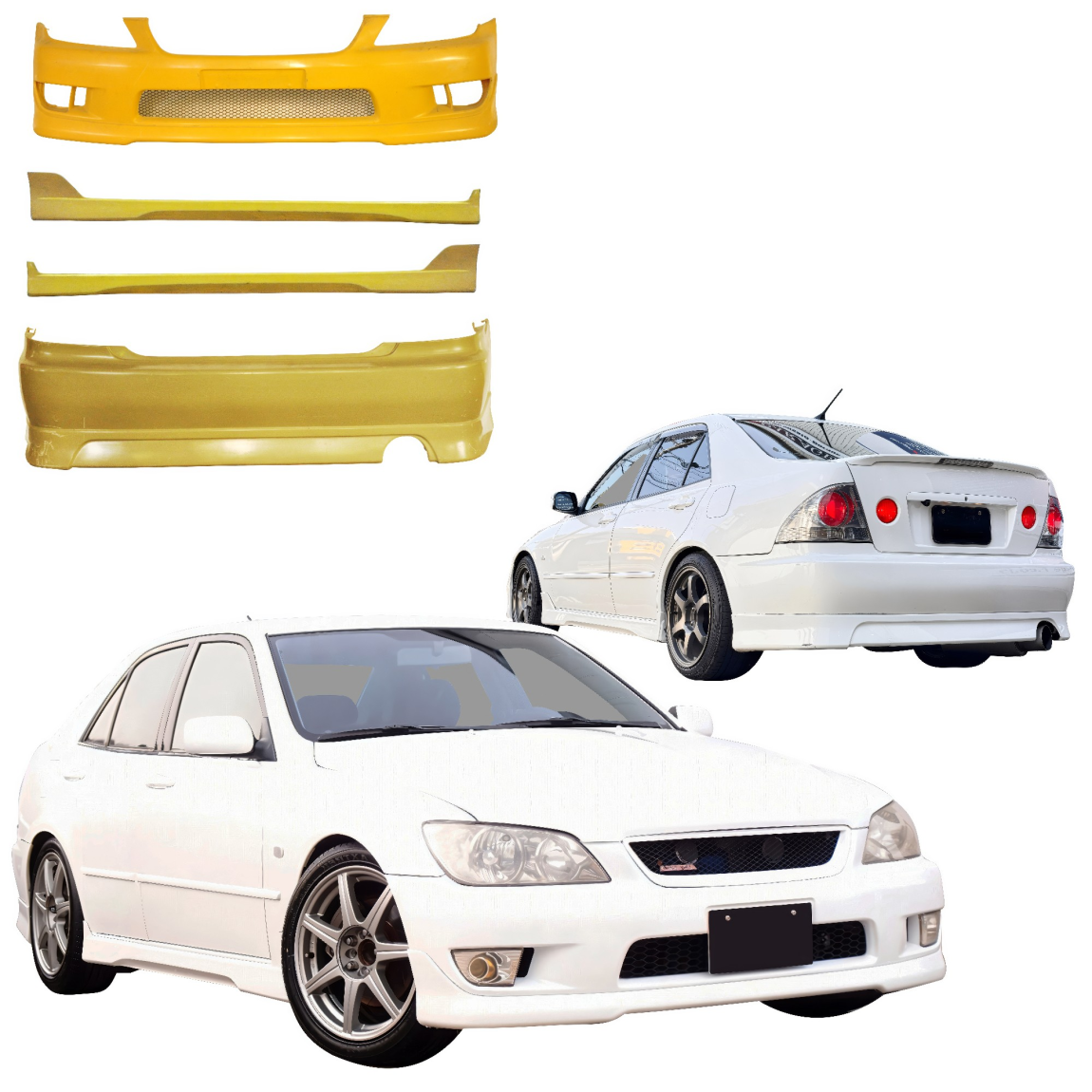 All kind of body kits for Lexus IS Series 2000. Exterior/Complete Body Kits 