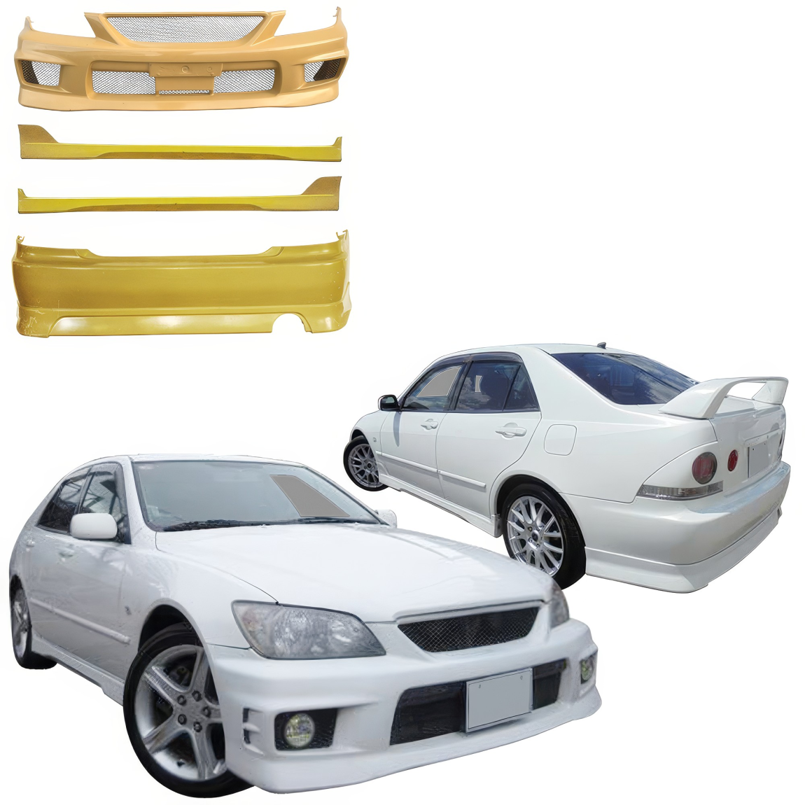 All kind of body kits for Lexus IS Series 2000. Exterior/Complete Body Kits 
