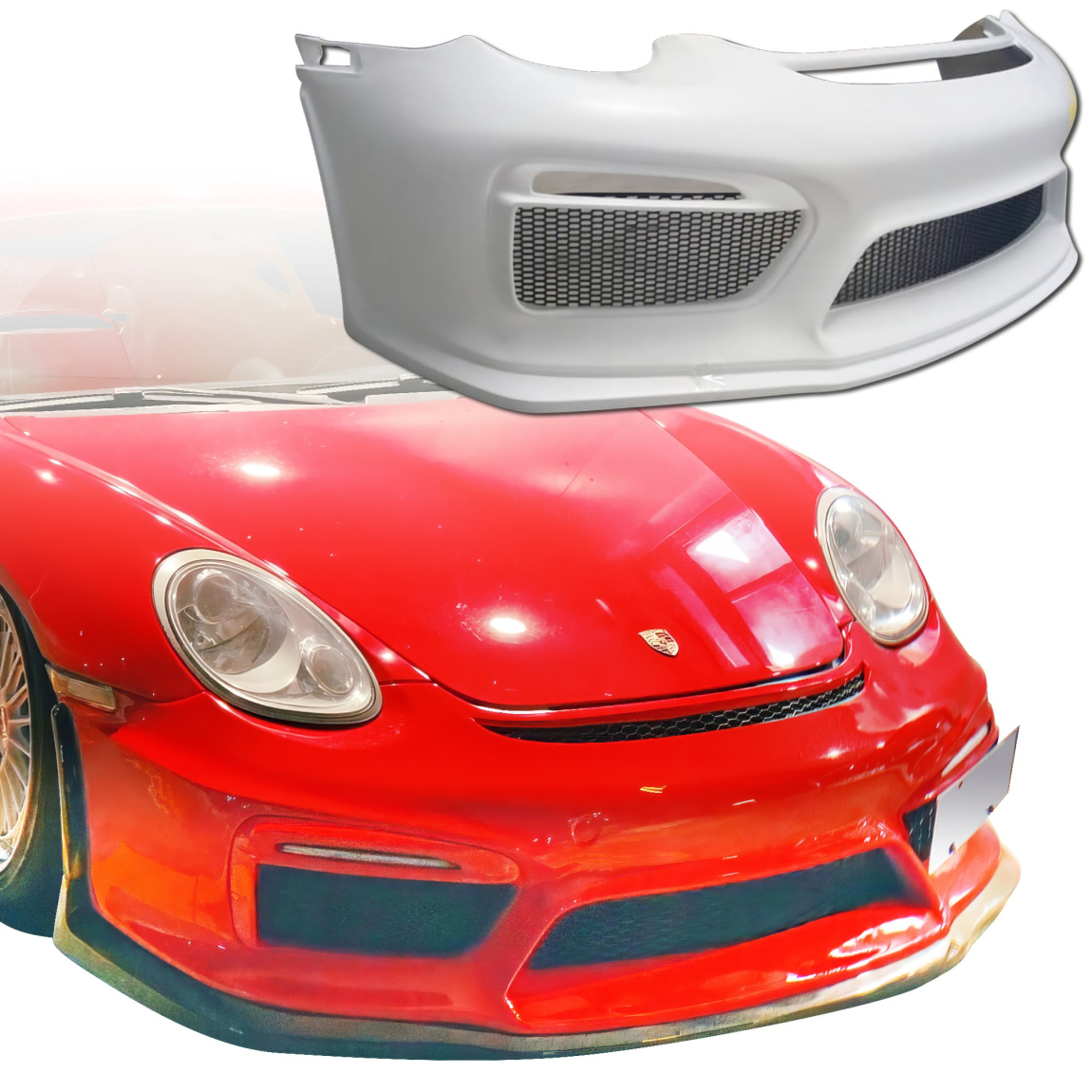 All kind of body kits for Porsche Cayman 2006. Exterior/Front Bumpers or Lips 