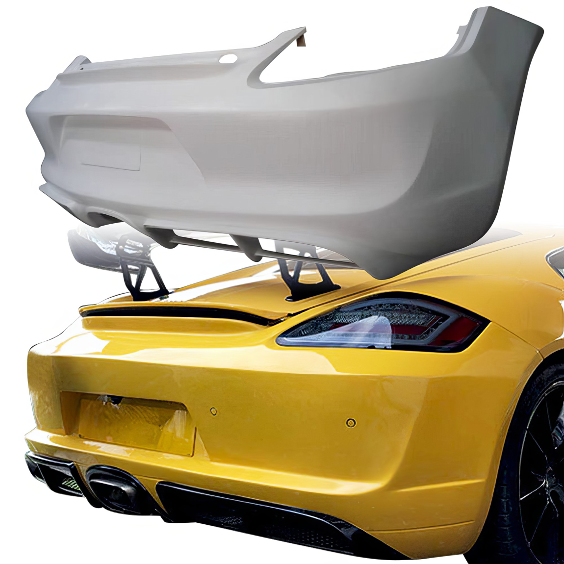 All kind of body kits for Porsche Cayman 2006. Exterior/Rear Bumpers or Lips 