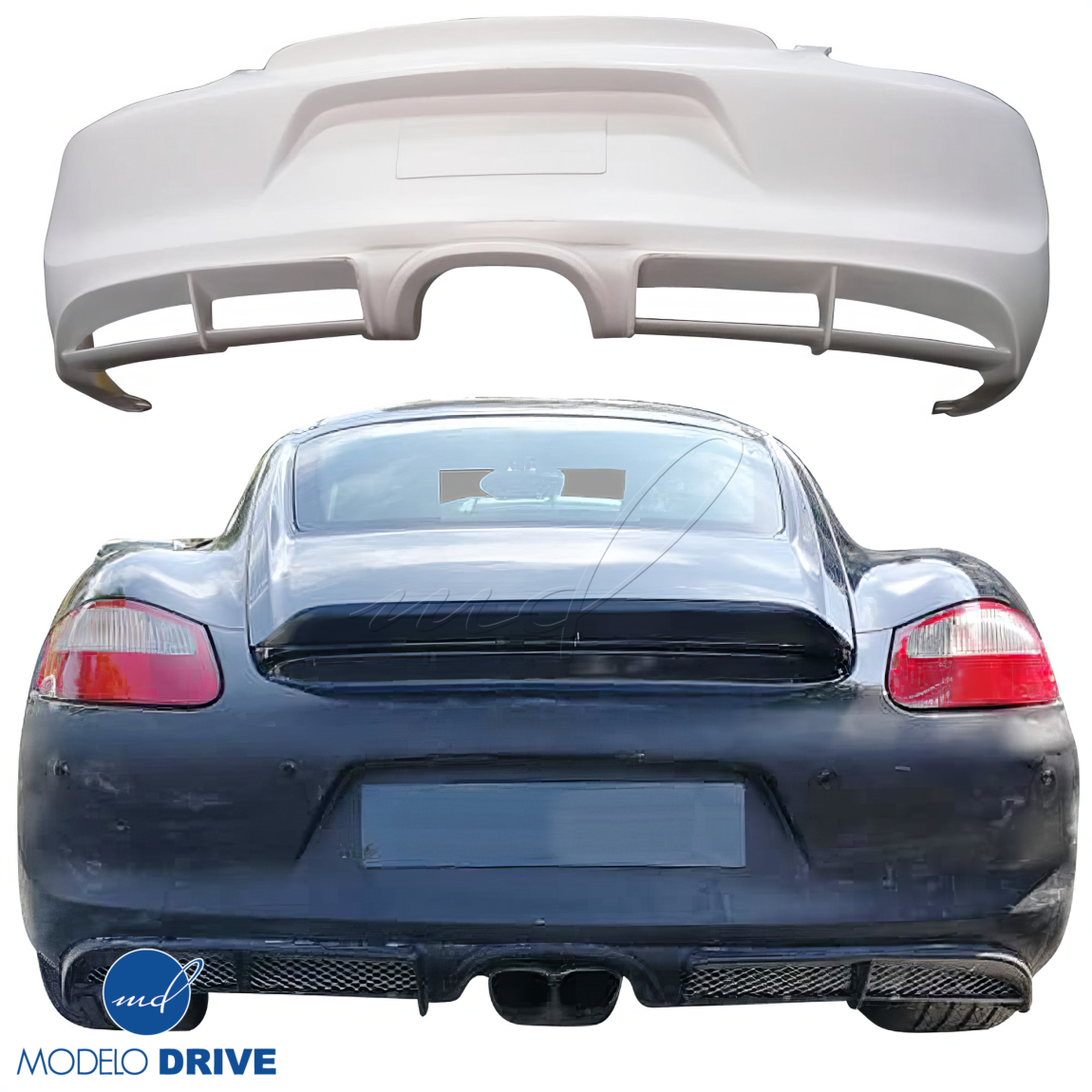 All kind of body kits for Porsche Cayman 2006. Exterior/Rear Bumpers or Lips 