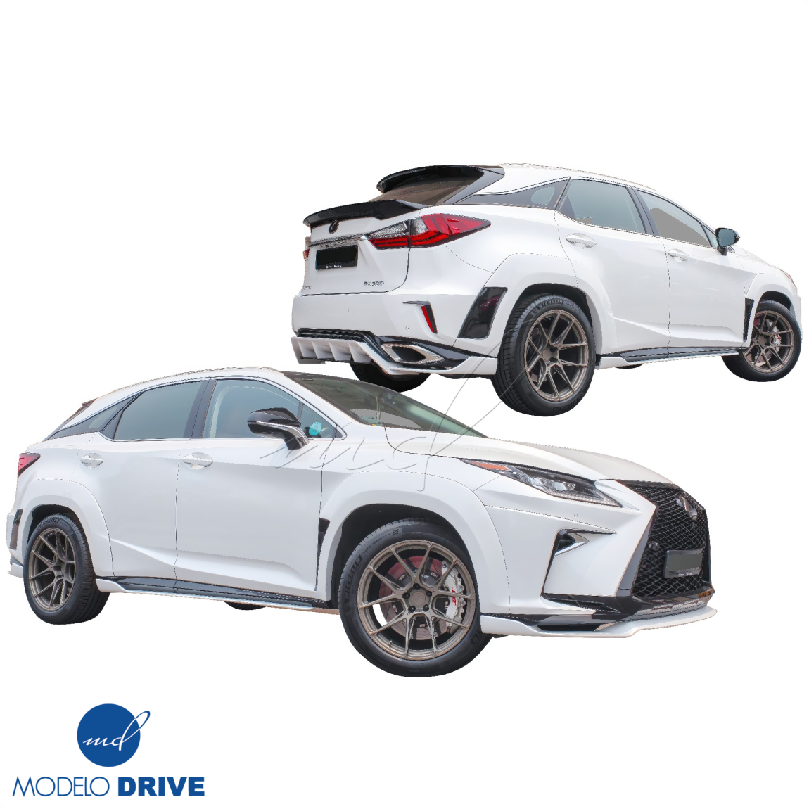 All kind of body kits for Lexus RX350 2016. Exterior/Complete Body Kits 