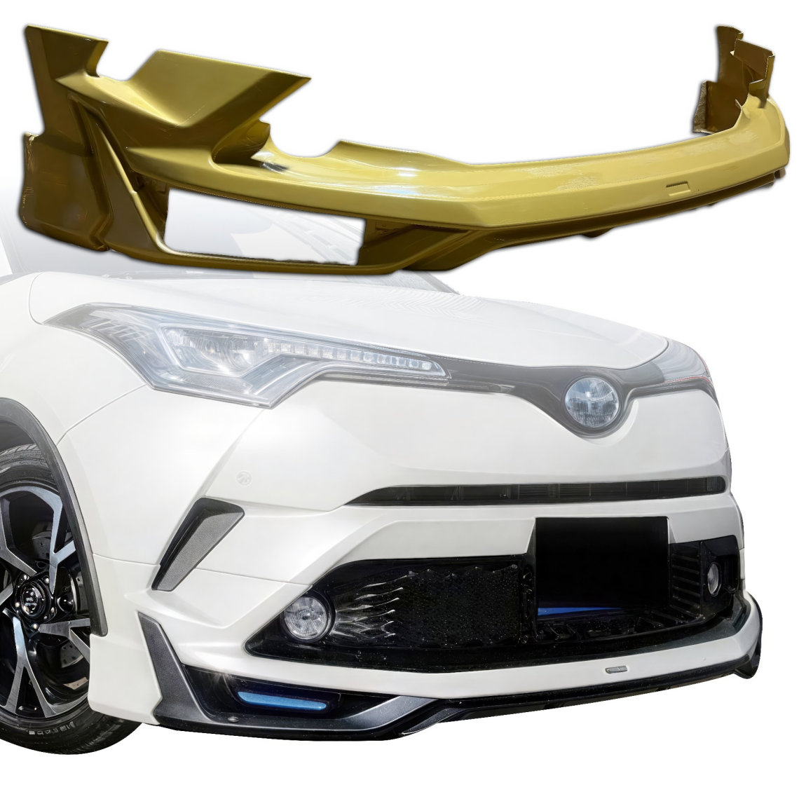 All kind of body kits for Toyota C-HR 2018. Exterior/Front Bumpers or Lips 