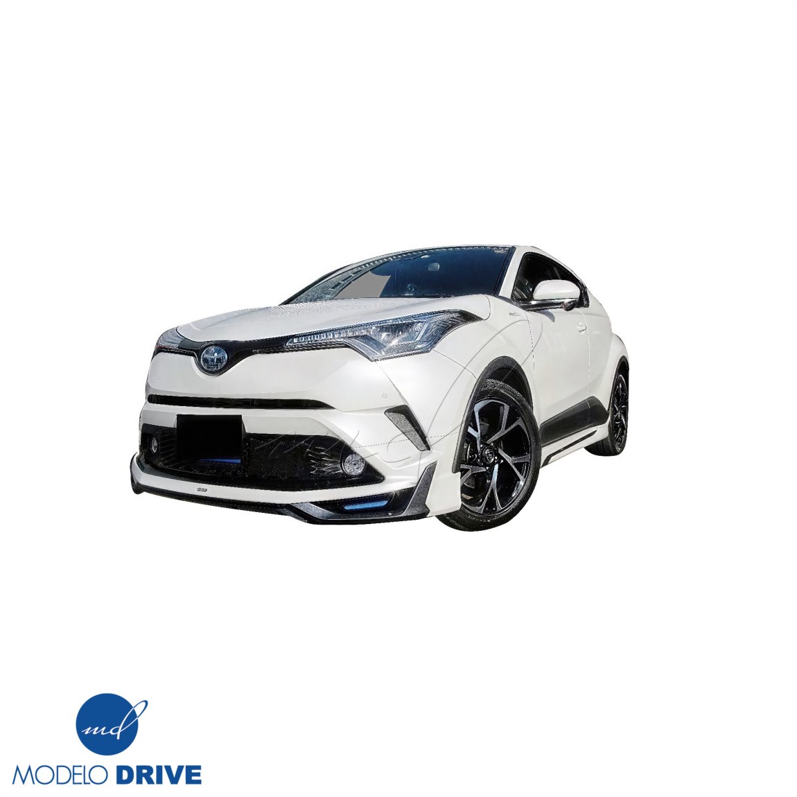 All kind of body kits for Toyota C-HR 2018. Exterior/Front Bumpers or Lips 