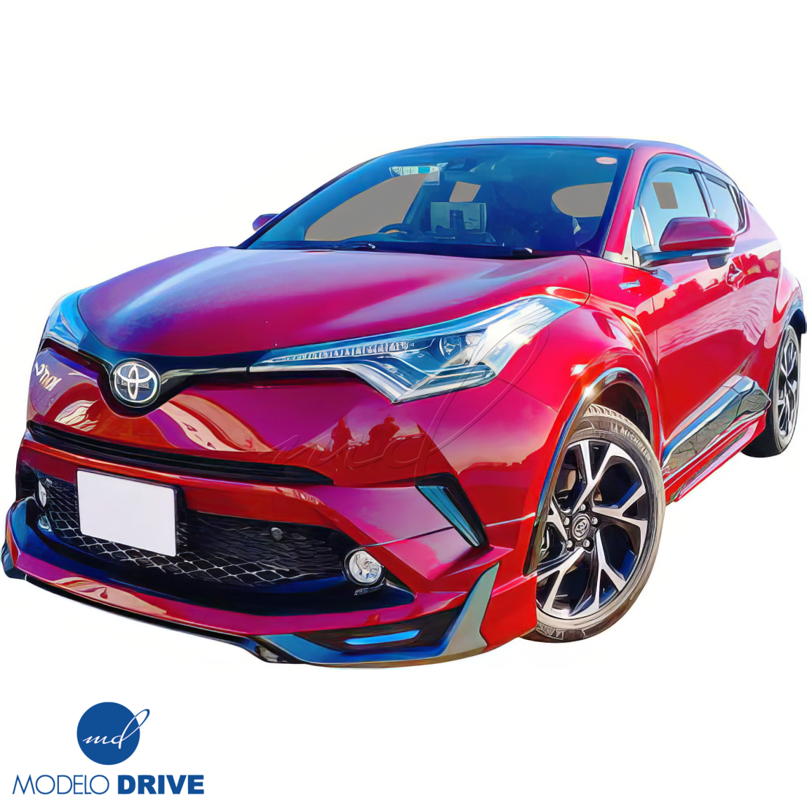 All kind of body kits for Toyota C-HR 2018. Exterior/Front Bumpers or Lips 