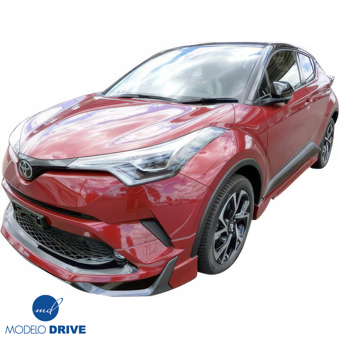 All kind of body kits for Toyota C-HR 2018. Exterior/Front Bumpers or Lips 