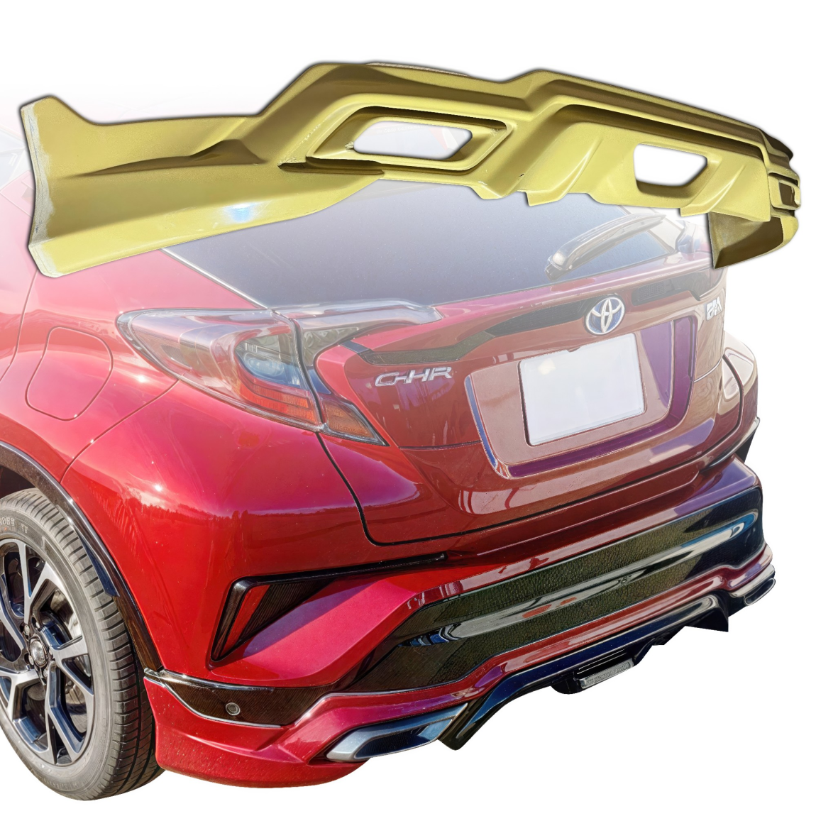 All kind of body kits for Toyota C-HR 2018. Exterior/Rear Bumpers or Lips 