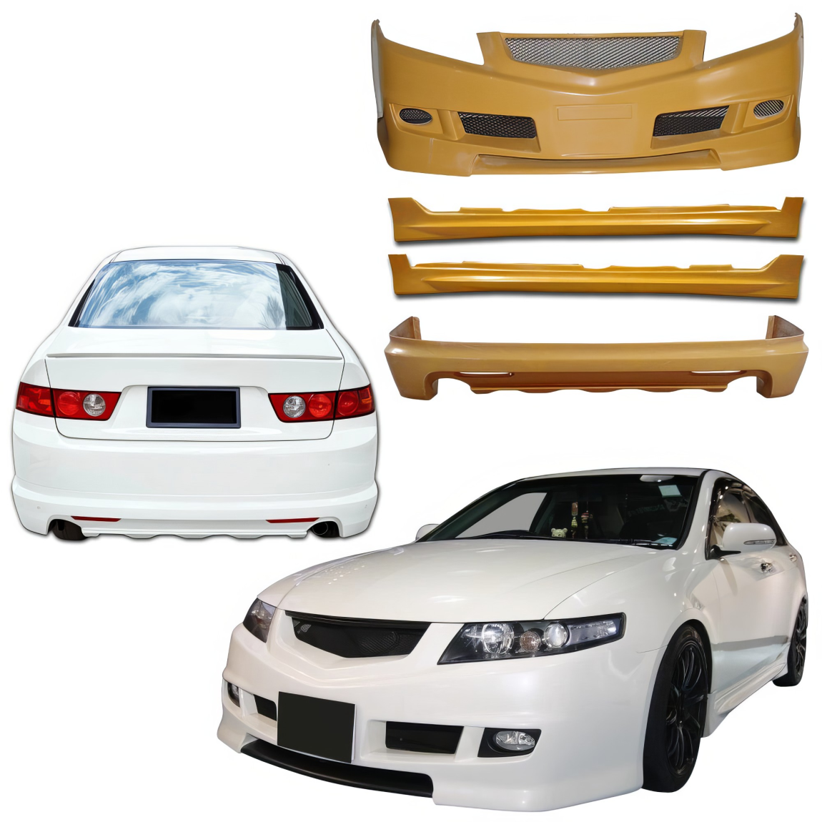 All kind of body kits for Acura TSX 2004. Exterior/Complete Body Kits 