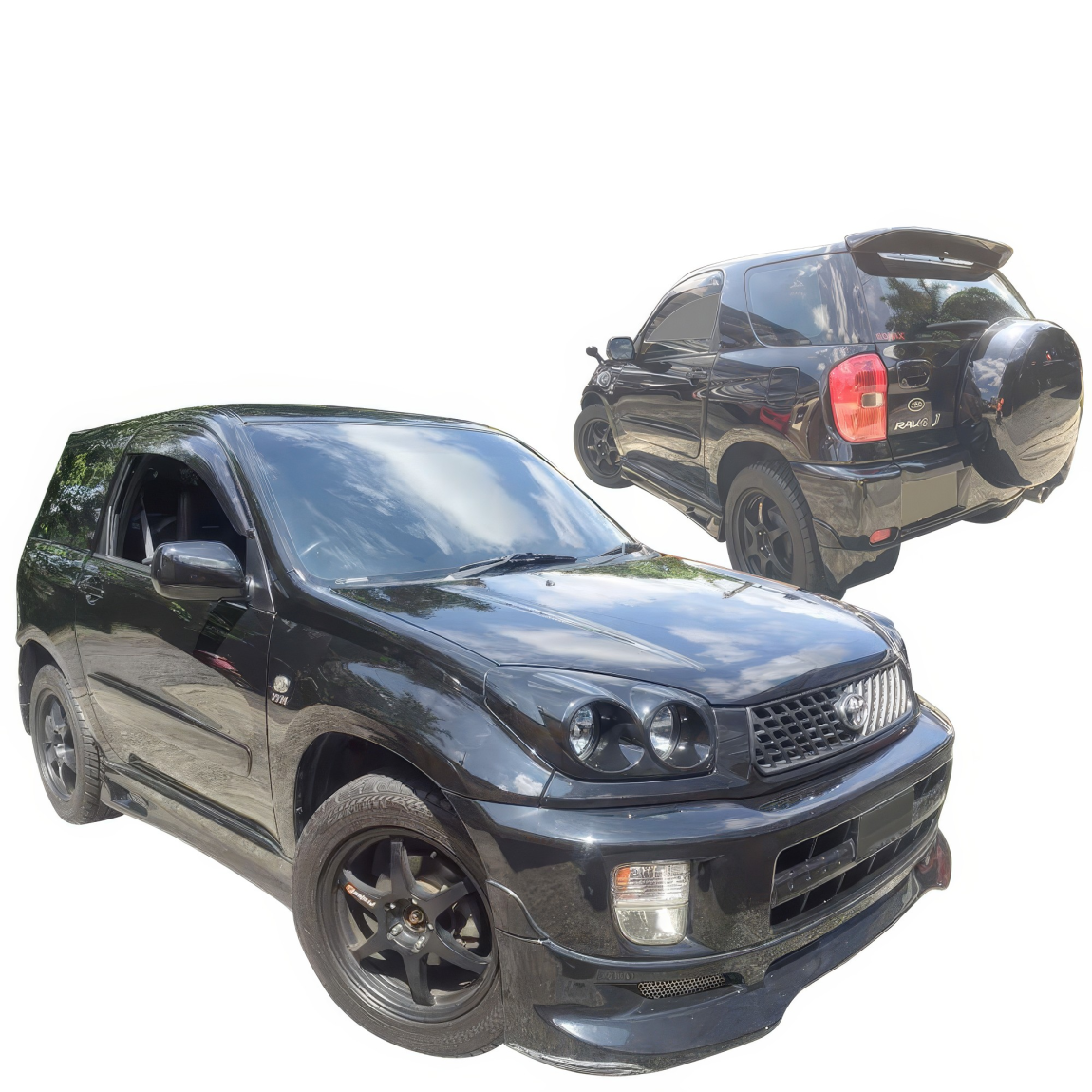 All kind of body kits for Toyota RAV4 2001. Exterior/Complete Body Kits 