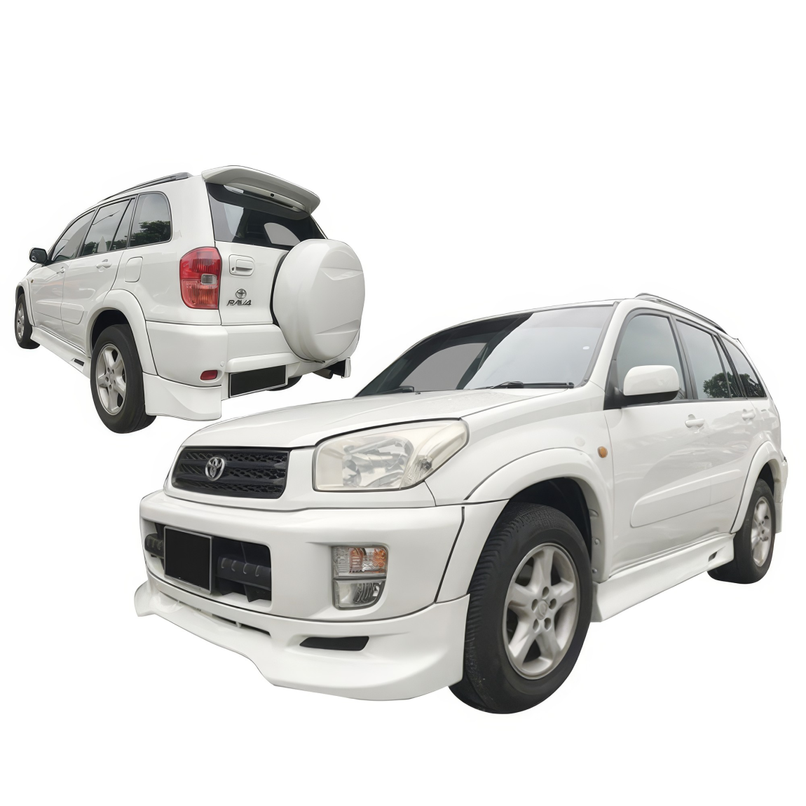 All kind of body kits for Toyota RAV4 2001. Exterior/Complete Body Kits 