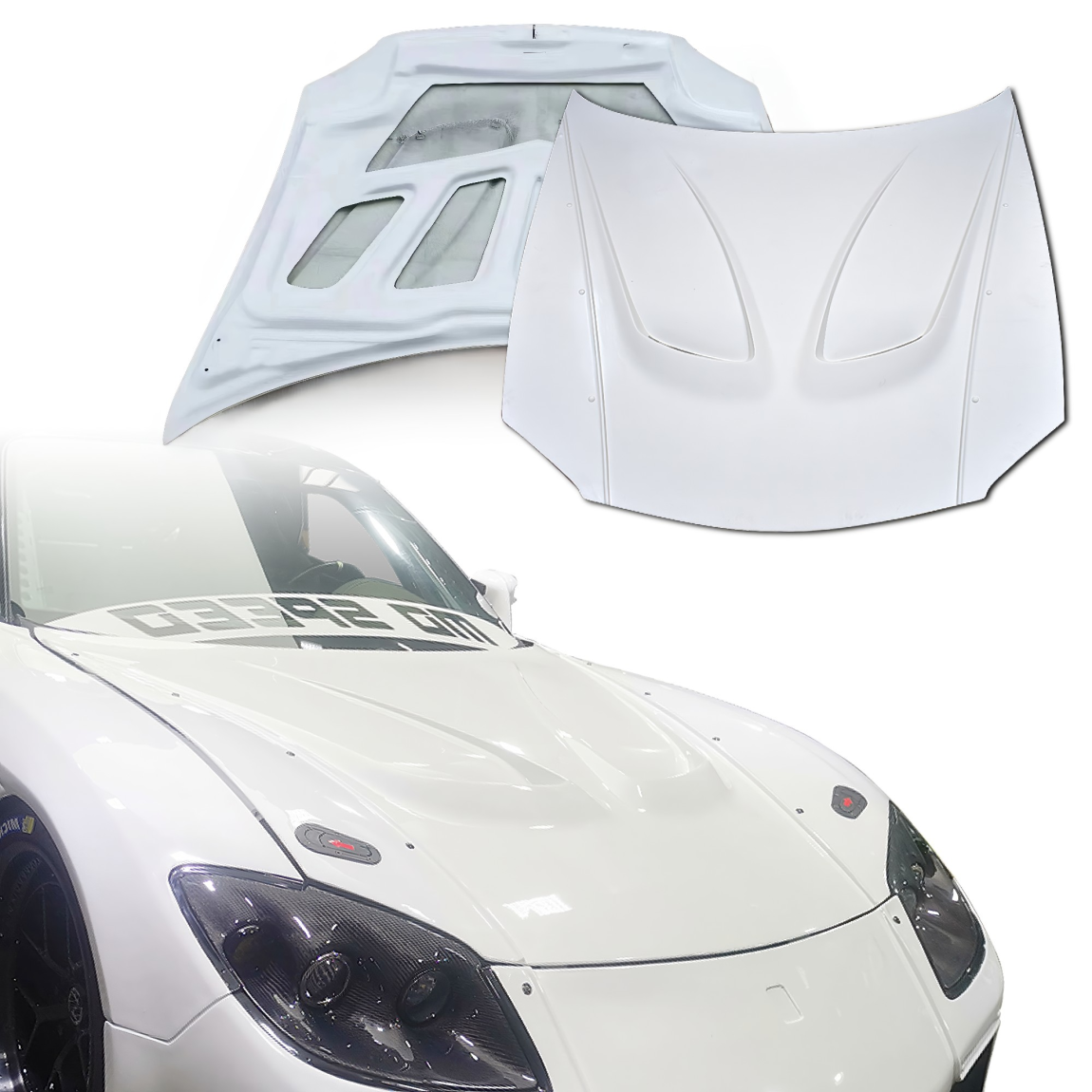 All kind of body kits for Mazda RX-7 1993. Exterior/Hoods 