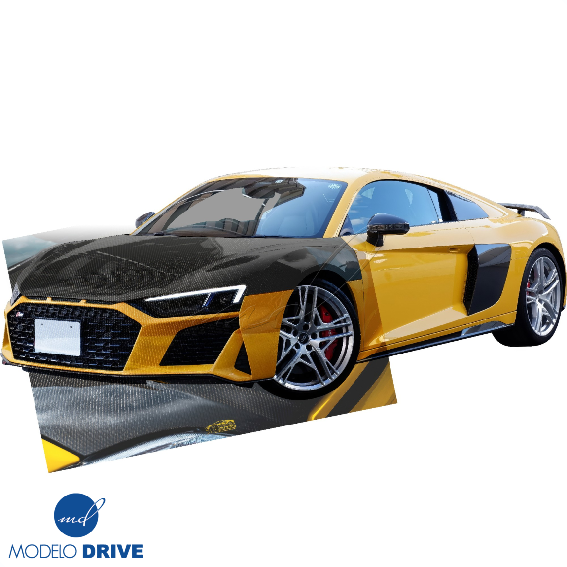 All kind of body kits for Audi R8 2017. Exterior/Hoods 