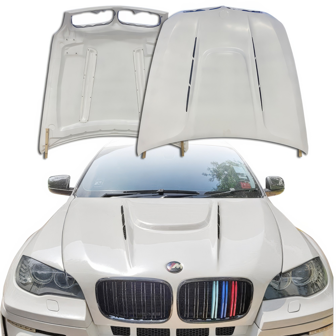 All kind of body kits for BMW X6 2008. Exterior/Hoods 