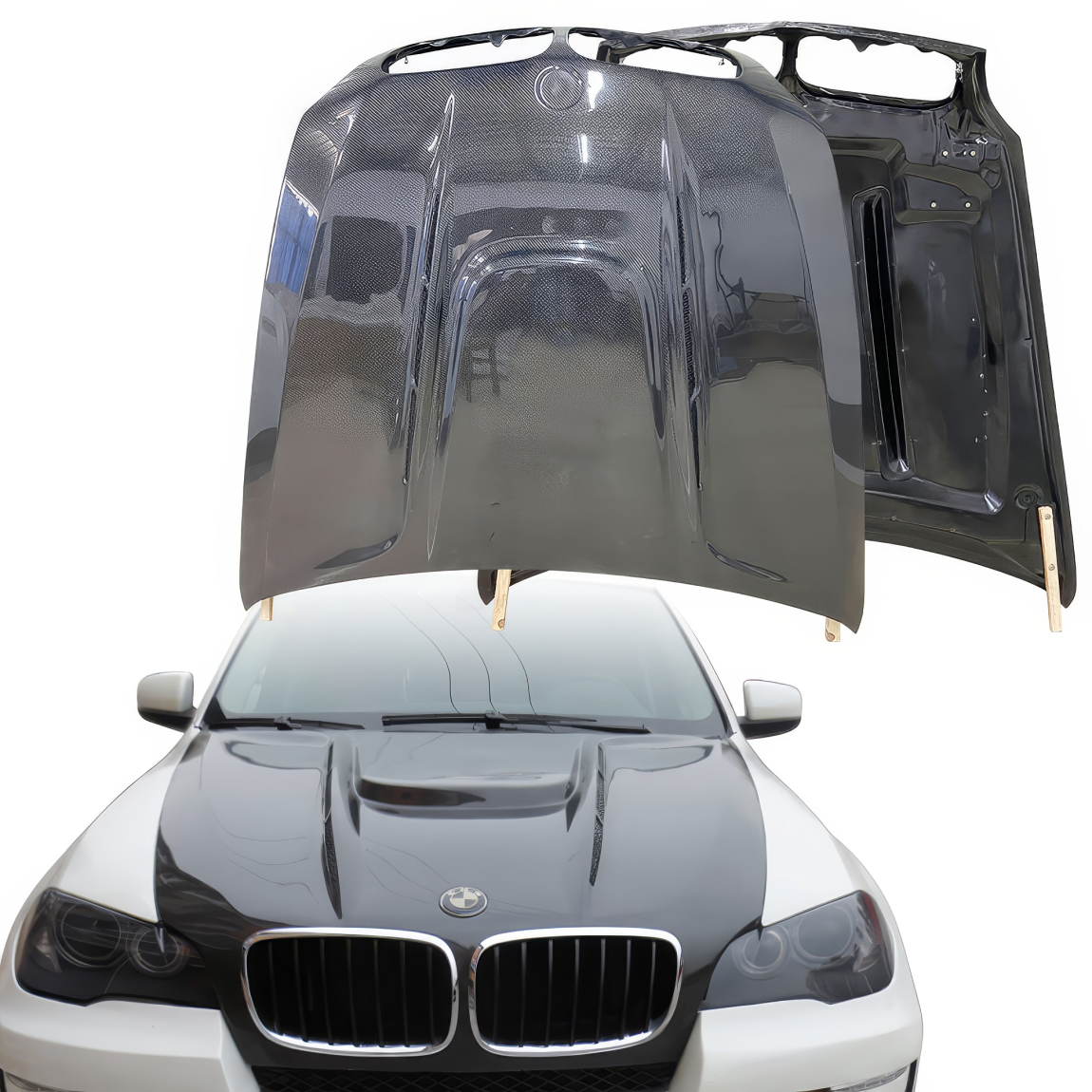 All kind of body kits for BMW X6 2008. Exterior/Hoods 