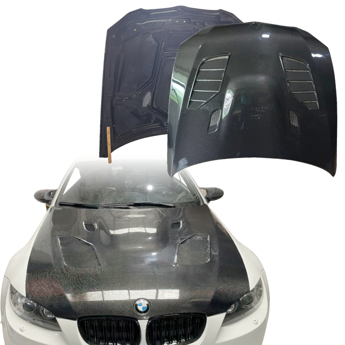 All kind of body kits for BMW M3 2008. Exterior/Hoods 