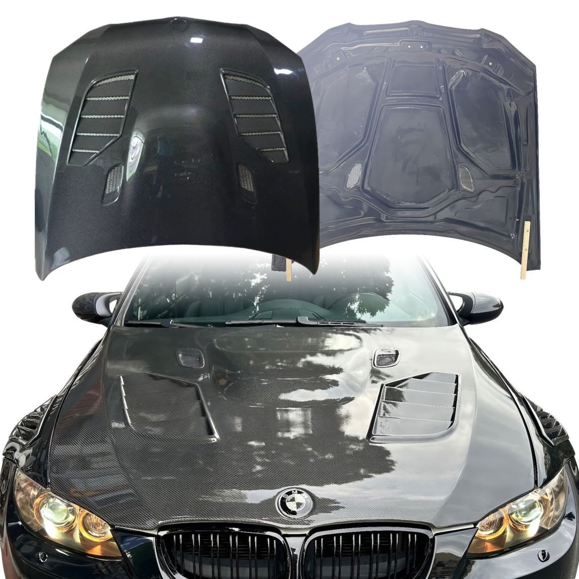 All kind of body kits for BMW M3 2008. Exterior/Hoods 