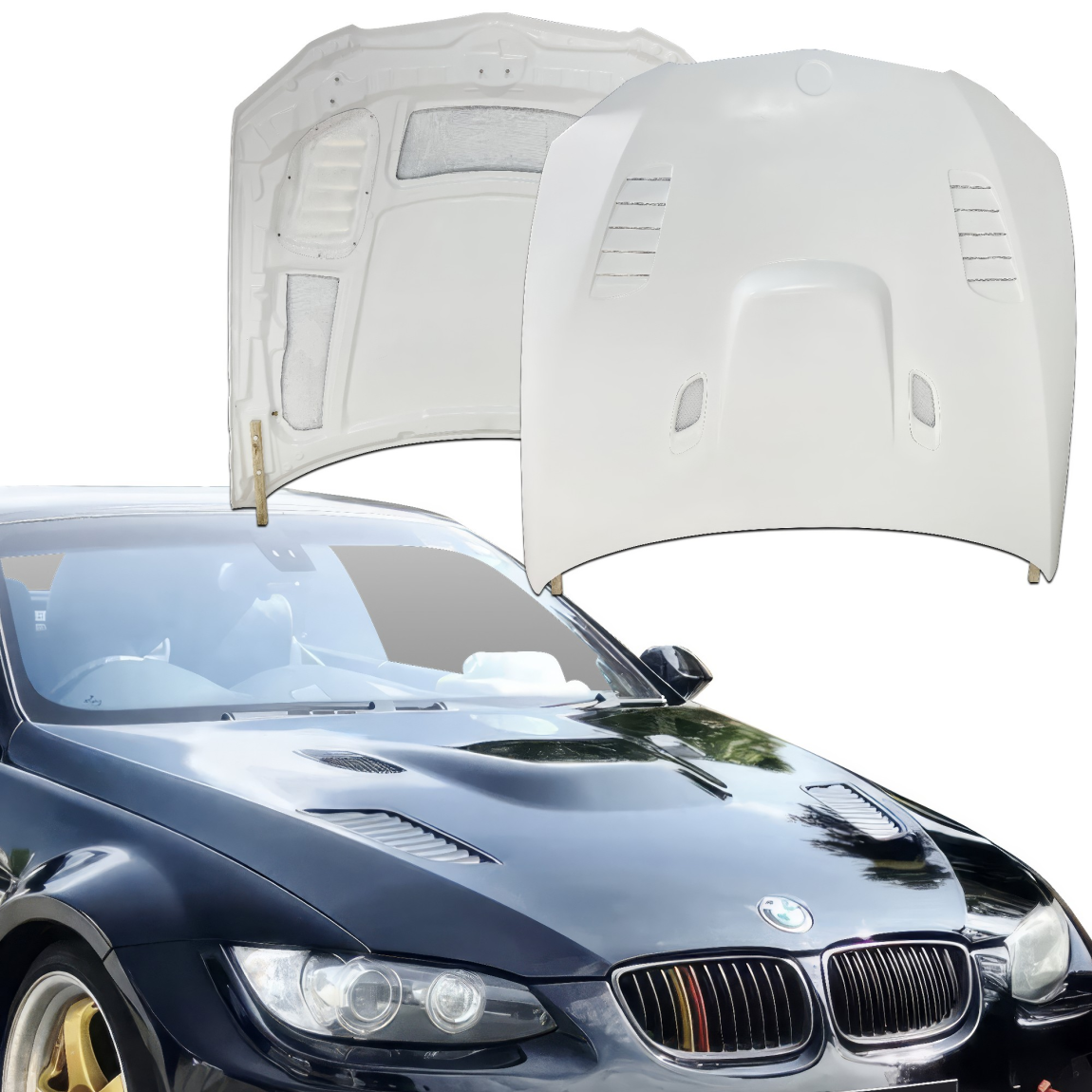 All kind of body kits for BMW M3 2008. Exterior/Hoods 